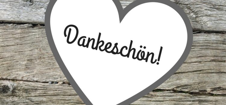 Dankeschön! Dankeschön!